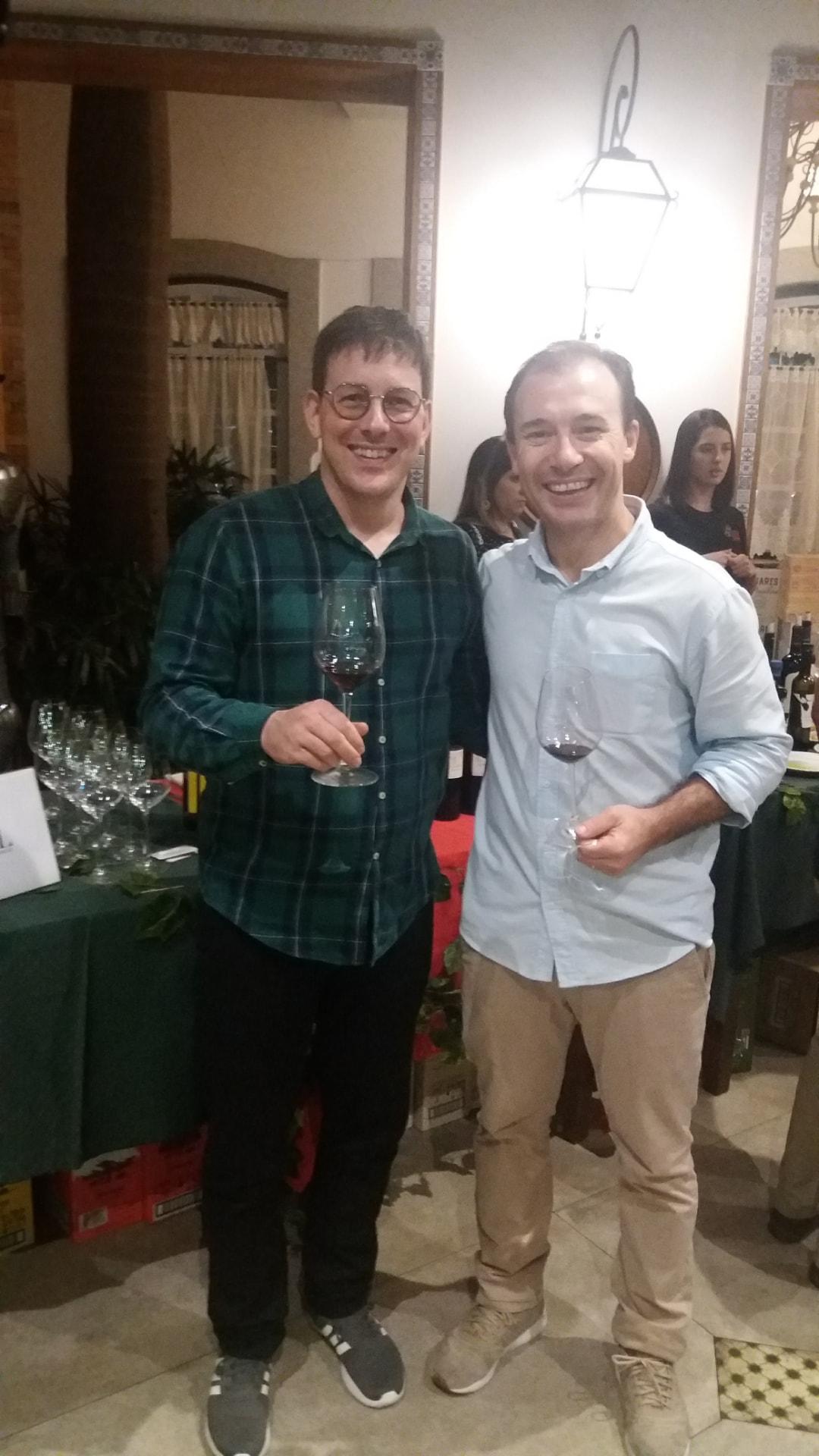 For wine business. 30
